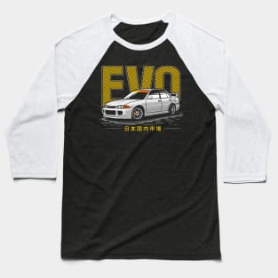 JDM car Mitsubishi Lancer Evo Baseball T-Shirt